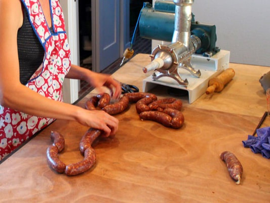 how to make sausage links